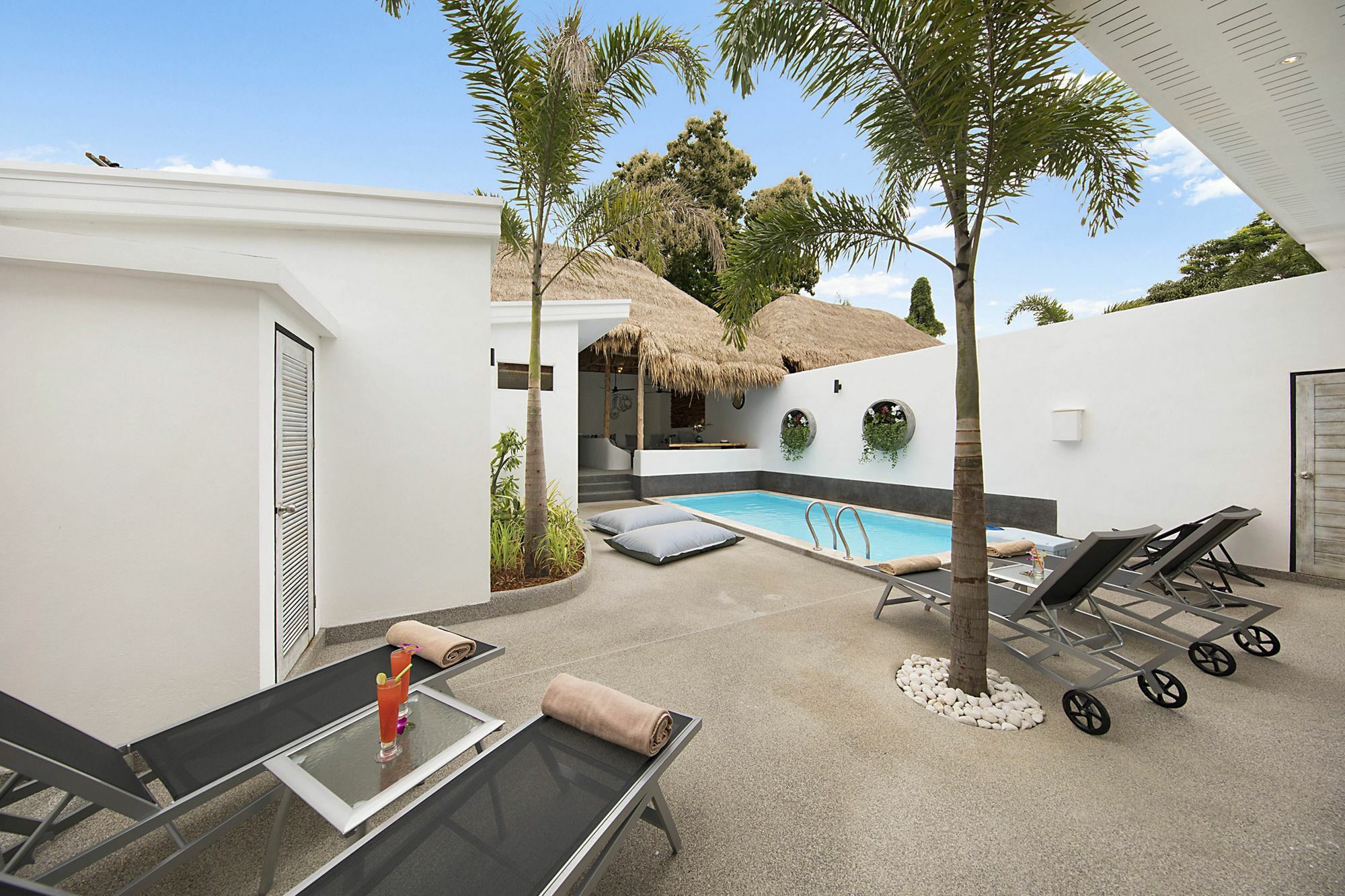 Aditaya Pool Beach Villas Bophut Exterior foto